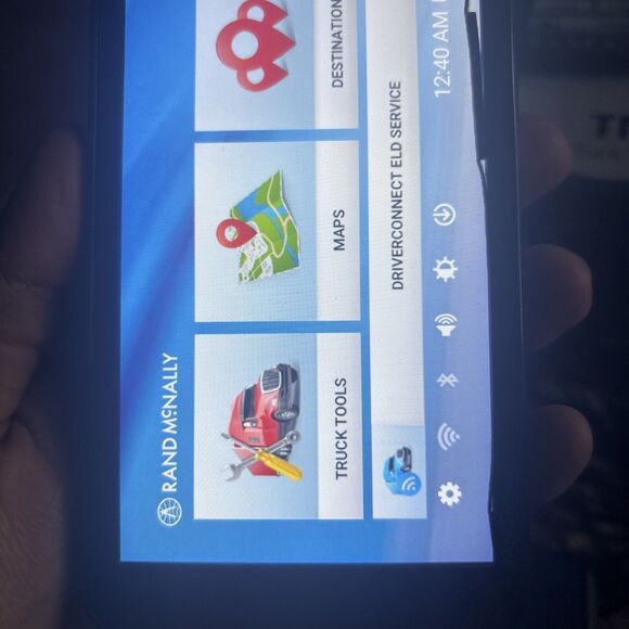 Rand Mcnally TND 540 Commercial Truck Gps USA & Canada Stand Tested Read See Pic - Picture 8 of 16